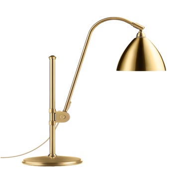 Lampe à poser BESTLITE BL1 de Gubi, Structure laiton, Laiton