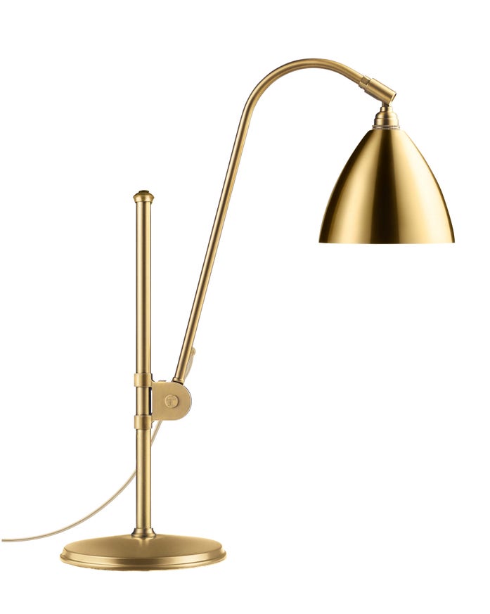 Lampe à poser BESTLITE BL1 de Gubi, Structure laiton, Laiton Lampe à poser BESTLITE BL1 de Gubi, Structure laiton, Laiton