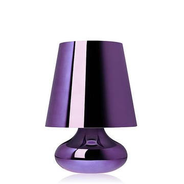 Lampe à poser CINDY de Kartell, Violet
