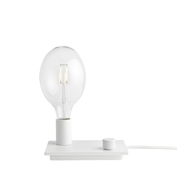 Lampe à poser CONTROL de Muuto, Blanc