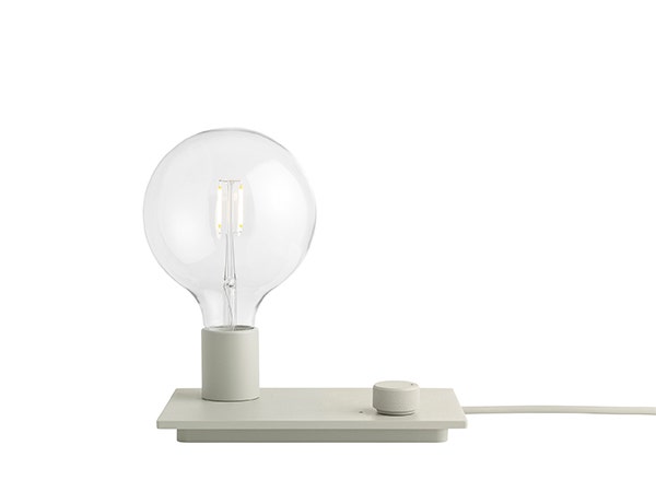 Lampe à poser CONTROL de Muuto, Gris Lampe à poser CONTROL de Muuto, Gris