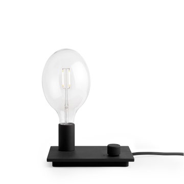 Lampe à poser CONTROL de Muuto, Noir