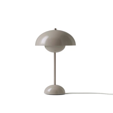 Lampe à poser FLOWERPOT VP3 de &Tradition, Grey Beige