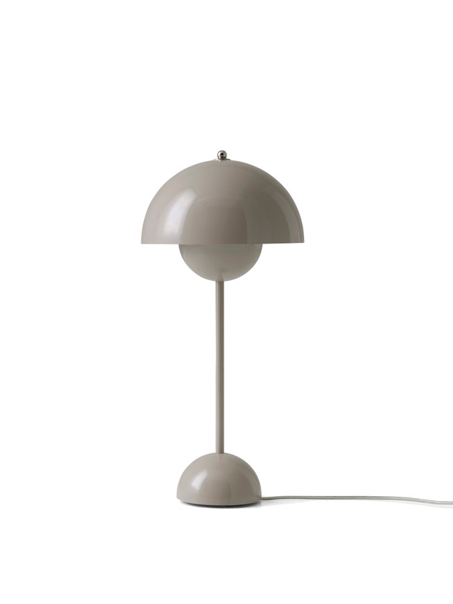 Lampe à poser FLOWERPOT VP3 de &Tradition, Grey Beige Lampe à poser FLOWERPOT VP3 de &Tradition, Grey Beige