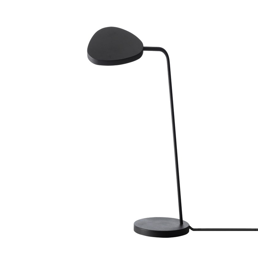 Lampe à poser LEAF de Muuto, Noir