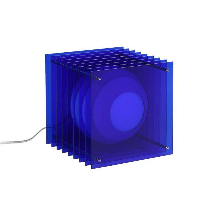 Lampe à poser LOP Big Squarre Blue Lampe à poser LOP Big Squarre Blue