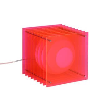 Lampe à poser LOP Big Squarre Pink