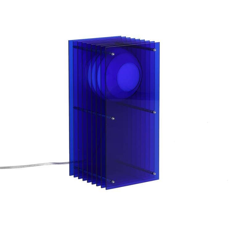 Lampe à poser LOP Small Rectangle Blue Lampe à poser LOP Small Rectangle Blue