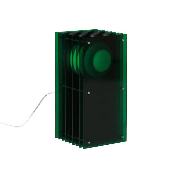 Lampe à poser LOP Small Rectangle Green Lampe à poser LOP Small Rectangle Green
