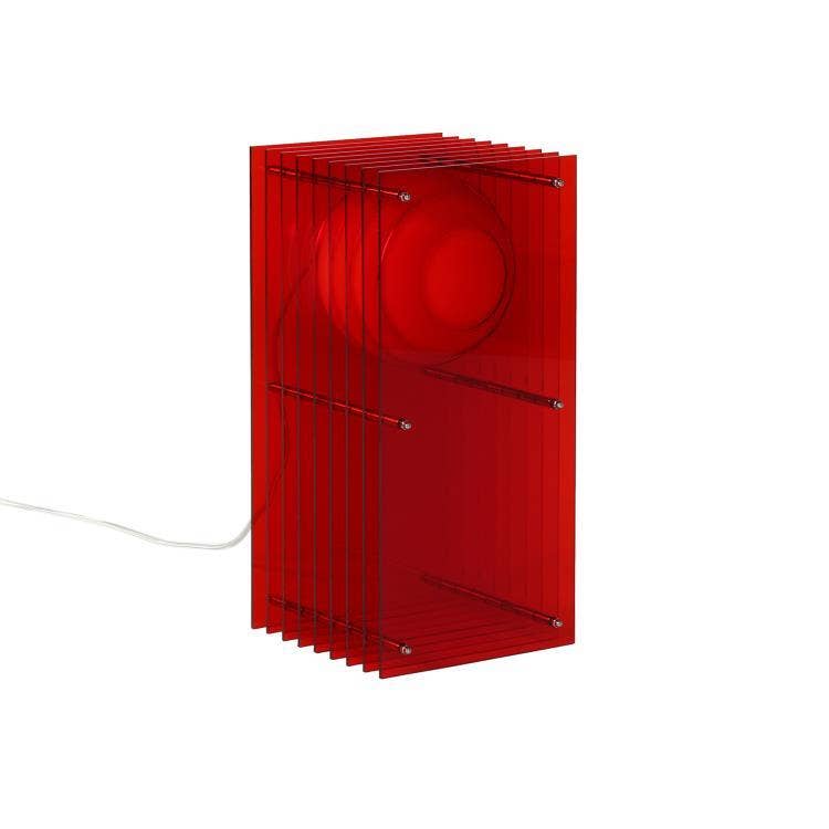 Lampe à poser LOP Small Rectangle Orange Lampe à poser LOP Small Rectangle Orange