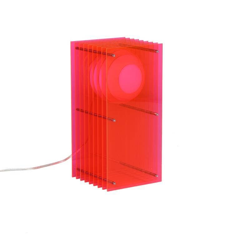 Lampe à poser LOP Small Rectangle Pink Lampe à poser LOP Small Rectangle Pink