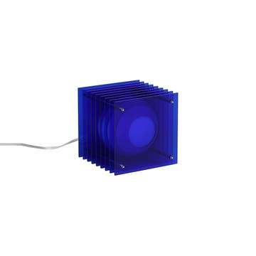 Lampe à poser LOP Small Squarre Blue