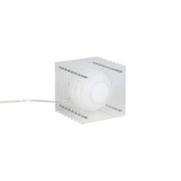 Lampe à poser LOP Small Squarre Clear