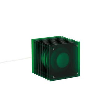 Lampe à poser LOP Small Squarre Green