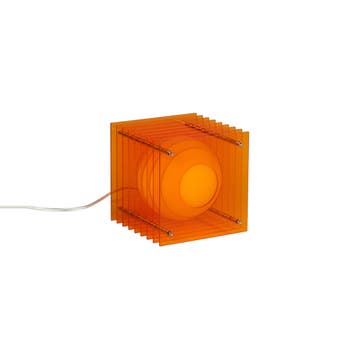 Lampe à poser LOP Small Squarre Orange