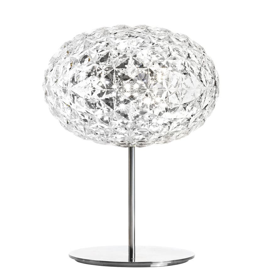 Lampe à poser PLANET de Kartell, H.53, Cristal