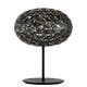 Lampe à poser PLANET, H.53, Fumé