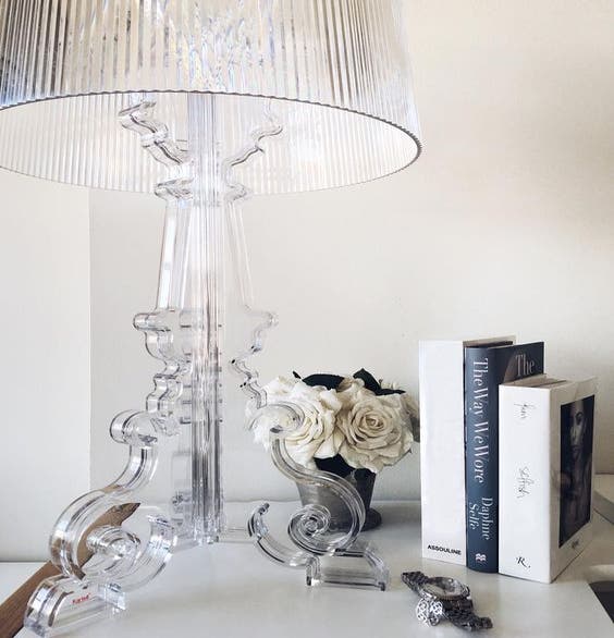 Lampe BOURGIE de Kartell, Cristal