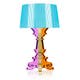 Lampe BOURGIE, Multicolore Bleu clair