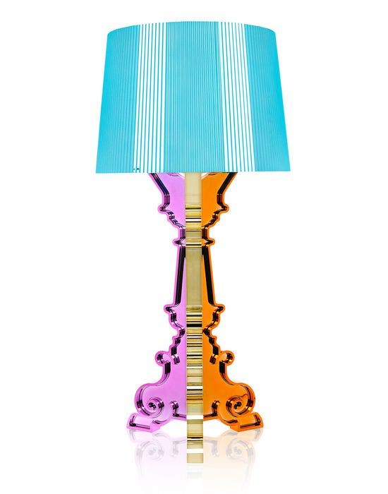 Lampe BOURGIE de Kartell, Multicolore Bleu clair Lampe BOURGIE de Kartell, Multicolore Bleu clair