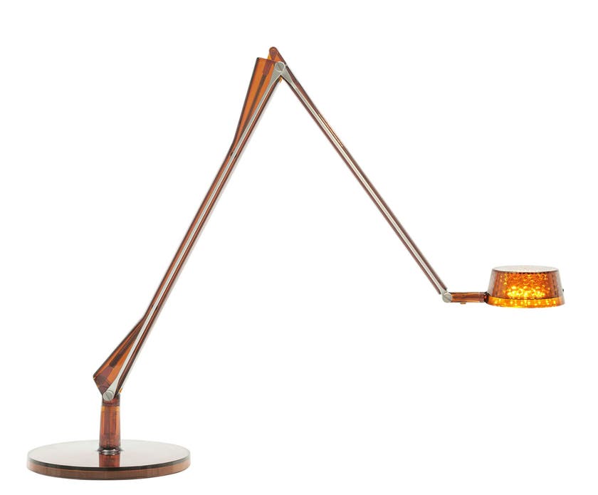Lampe de table ALEDIN de Kartell, Ambre Lampe de table ALEDIN de Kartell, Ambre