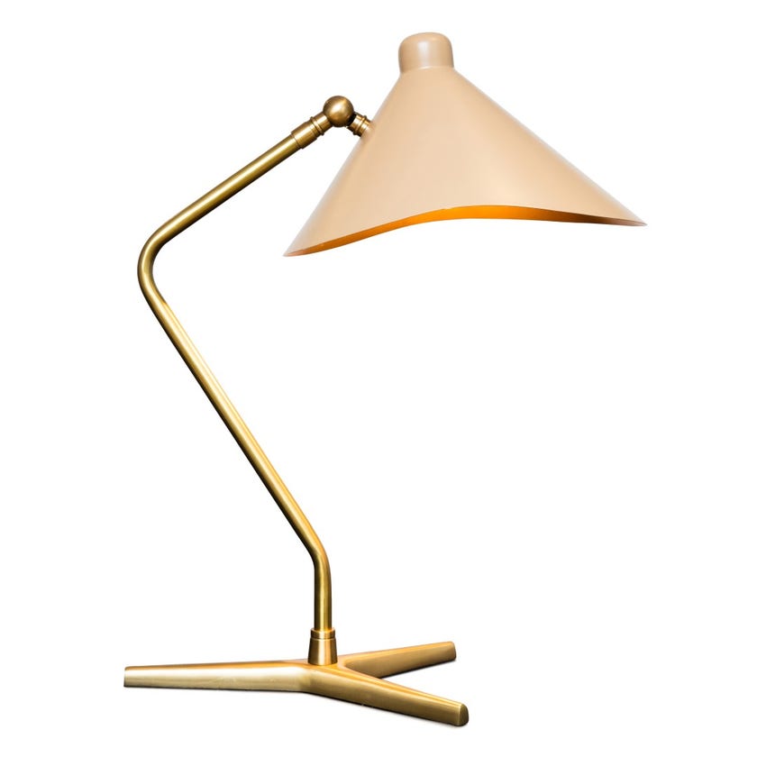Lampe de table DINO de Gong, Biscuit Lampe de table DINO de Gong, Biscuit