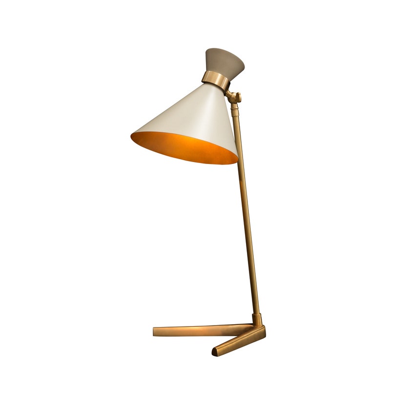Lampe à poser PEGGY de Gong, Gris Lampe à poser PEGGY de Gong, Gris