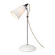 Lampe de table HECTOR SMALL PLEAT d'Original BTC, Naturel