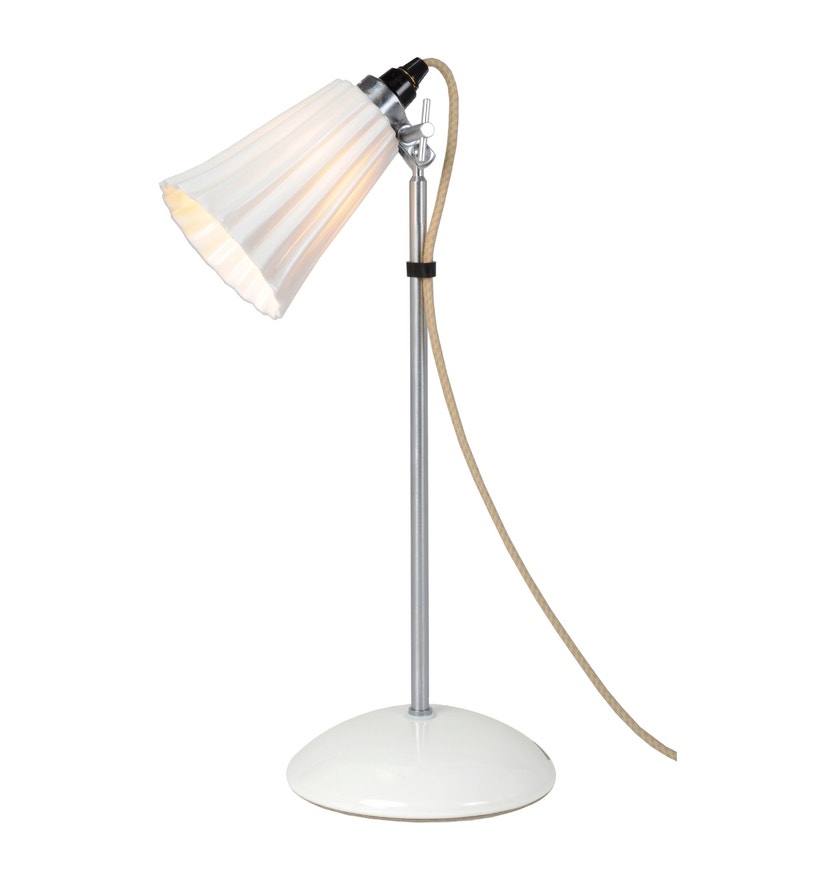 Lampe de table HECTOR SMALL PLEAT d'Original BTC, Naturel