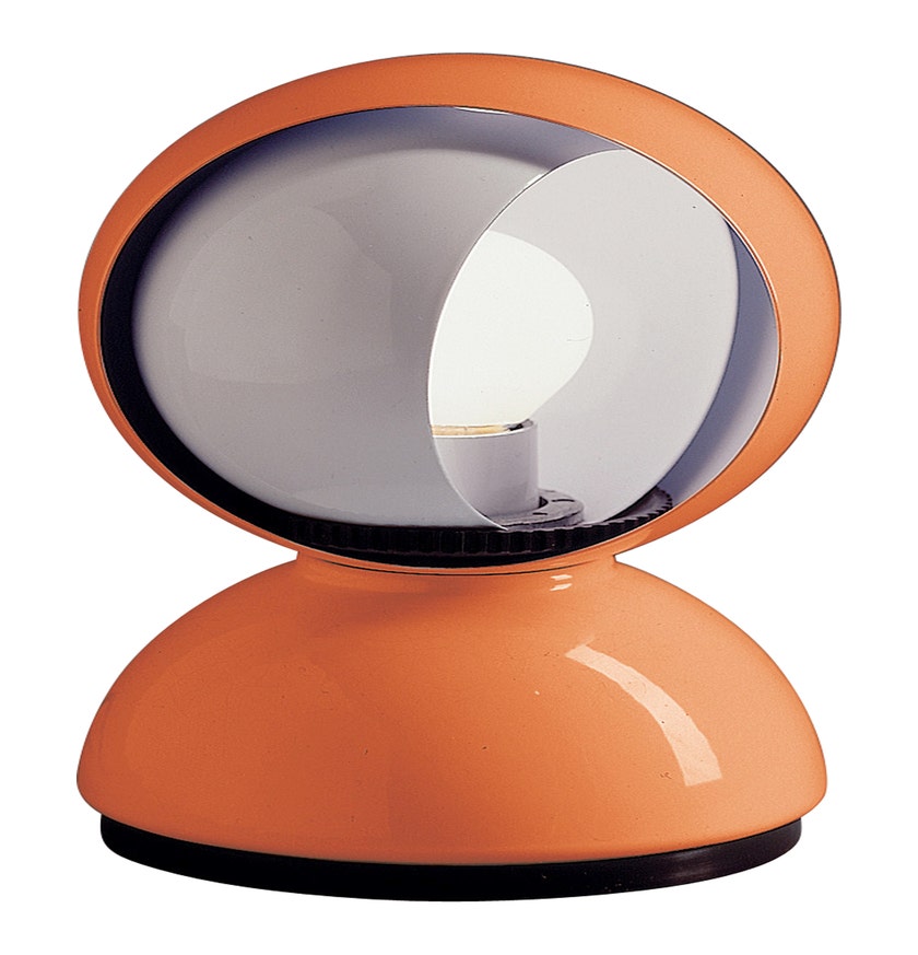 Lampe ECLISSE d'Artemide, Orange