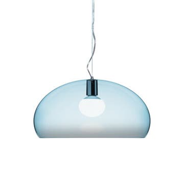 Lampe FL/Y de Kartell, Bleu ciel 