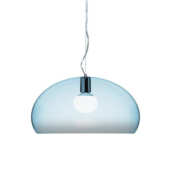 Lampe FL/Y de Kartell, Bleu ciel 