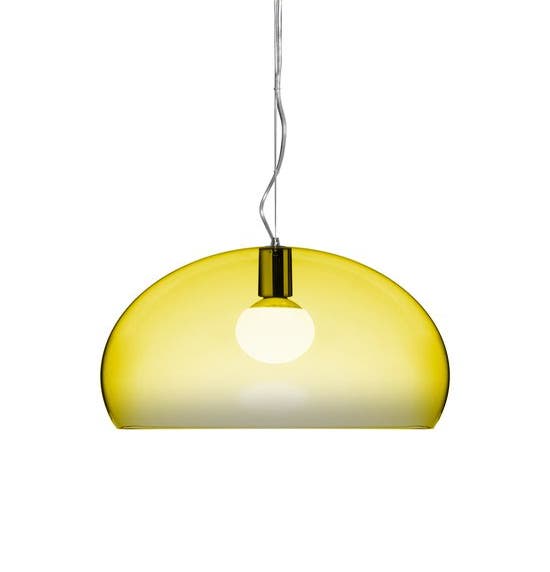 Lampe FL/Y de Kartell, Jaune