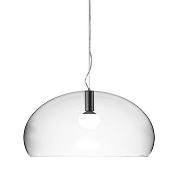 Lampe FL/Y de Kartell, Transparent