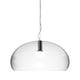 Lampe FL/Y de Kartell, Transparent