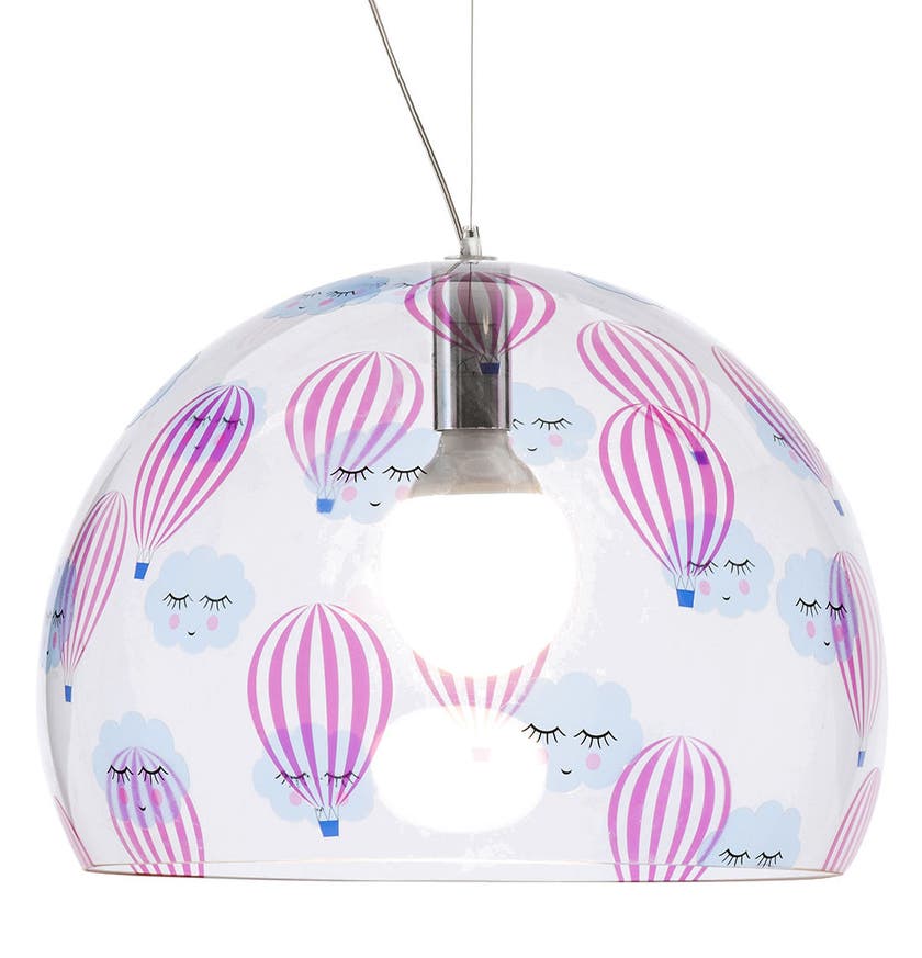 Lampe FL/Y Kids de Kartell, GM, Transparent