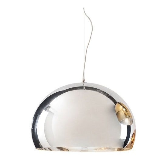 Lampe FL/Y métallisée de Kartell, Small, Chromé Lampe FL/Y métallisée de Kartell, Small, Chromé