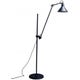Lampadaire articulé N°215 de DCW, Bleu