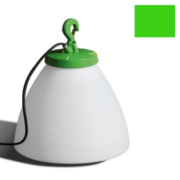 Lampe GRUMO CÔNE bas de Roger Pradier®, Vert pomme