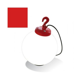 Lampe GRUMO SPHÈRE de Roger Pradier®, Rouge