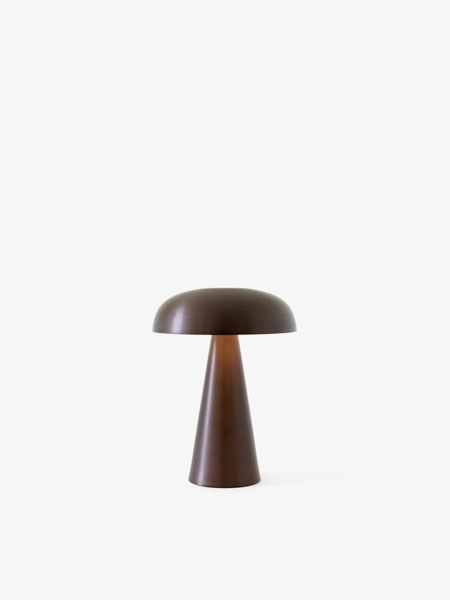 Lampe nomade sans fil COMO SC53 de &Tradition, Bronze Lampe nomade sans fil COMO SC53 de &Tradition, Bronze