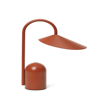 Lampe portable sans fil ARUM, Oxide Red