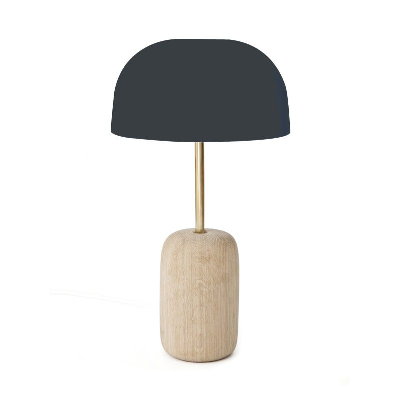 Lampe à poser NINA de Hartô, Gris ardoise Lampe à poser NINA de Hartô, Gris ardoise
