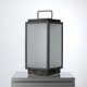 Lampe Nautic BLAKES TABLE LAMP - LED bronze antique verre sablé
