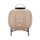 Lanterne solaire TIKA, Avec base acier, H. 69, Camel
