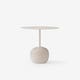 Table d'appoint LATO LN9, Ivory white & Crema Diva marble