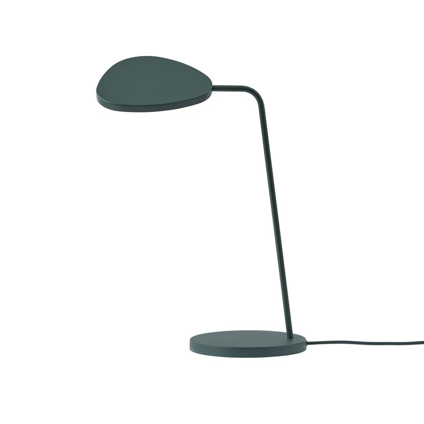 Lampe à poser LEAF de Muuto, Vert foncé Lampe à poser LEAF de Muuto, Vert foncé
