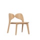 Chaise LEPIDA de Woak, Chêne huilé