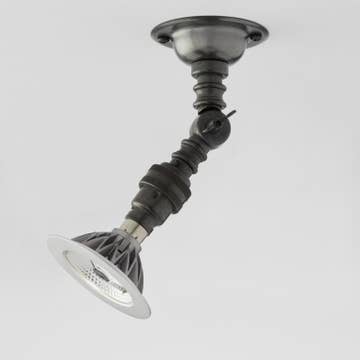 Spot orientable LILLEY RECESSED SPOT de Nautic, Bronze patine foncé