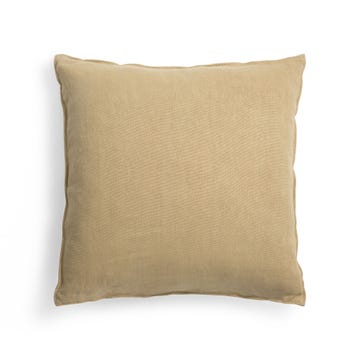 Lin cushion cover - Ginger - square